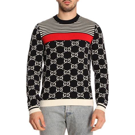 gucci mens sweater|Gucci men's sweater sale.